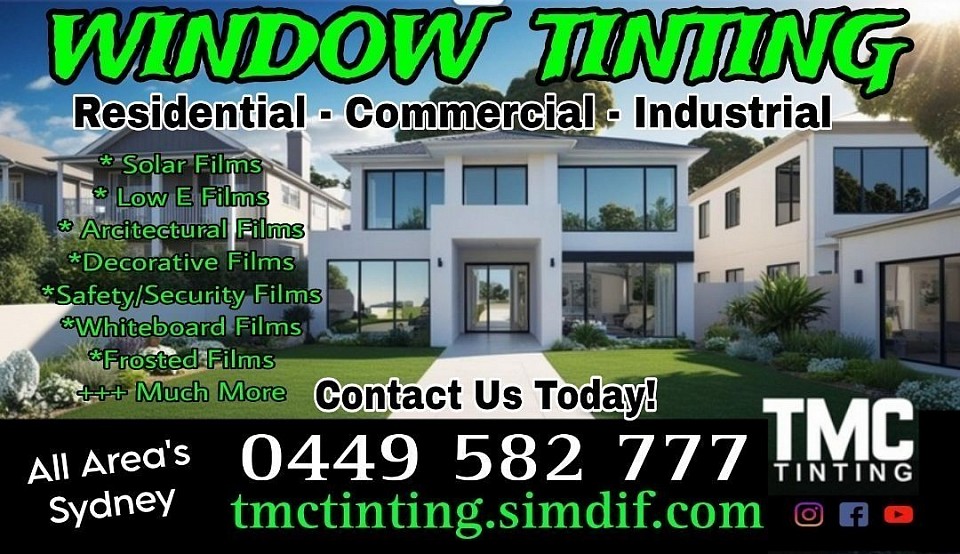 Home Window tinting sydney, prestons, window tinting edmondson park, window tinting manly, window tinting parramatta, window tinting moorebank, window tinting canleyvale, window tinting revesby, window tinting oran park wimdow tinting leppington, window tinting marsden park, window tinting richmond, window tinting castlehill, window tinting coogee, window tinting dural, window tinting clovelly, home upgrade specialist, windows and doors sydney, flyscresn replacement, flyscreen mesh, home window cleaning, privacy glass specialist, shopfront glass signage installers, sydney office glass fitout service, budget blinds, cheap blinds sydney, safety glass for homes ,Diy blinds, home diy, window shades, ndis home services, home improvement specialists sydney, patio installers sydney, frameless glass , window frost options, sydney home sales , realestate make over ideas, local business , qindow tint.school sydney, learn art of wimdow tint, wimdow tint course sydney, custom glass , decorative glass options, best window tinting sydney, top 3 window tint shops sydney , oldschool cars tinted , security glass, shopfront safety glass, office frosting , car window tinting , cool car , Protect Your Ride,  car care,  sydney australia,  tint ,  Car Upgrades ,  window tinting specialist ,  afterpayit ,   afterpayaccepted ,  afterpayaustralia ,  window tinting service nearme ,  window tint service , window tinting , Home Upgrades , apartment living , energy efficiency , Home Improvement ,sydneyhomes ,windowcoverings ,windowsanddoors, ,WindowTreatments ,afterpayit ,afterpayaccepted ,afterpayavailable ,betterhomesandgardens , Betterhomesandgardensrealestate , betterhomes , decorativeglass , modernhome , modernhomedesign , WindowTintingSydney, HomeOfficeTinting, EnergyEfficientWindows, RenovateSydney, SydneyBlindsAlternatives, BuildingInSydney, EnergySavingsSydney, HomeOfficeUpgrade, TintForEnergy, SydneyHomeRenovation, WindowFilmSydney, EcoFriendlyHome, WindowTintingForSavings, SustainableLivingSydney, SydneyHomeImprovement, BlindsAlternative, SaveOnEnergyBills, SydneyEnergyEfficiency, TintYourWindows, HomeRenovationSydney   windowtinting , HomeUpgrades , apartmentliving, energyefficiency, HomeImprovement, sydneyhomes , windowcoverings , windowsanddoors , WindowTreatments , afterpayit , afterpayaccepted , afterpayavailable , betterhomesandgardens , Betterhomesandgardensrealestate , betterhomes , decorativeglass , modernhome , modernhomedesign ,   WindowTintingSydney, HomeOfficeTinting, EnergyEfficientWindows, RenovateSydney, SydneyBlindsAlternatives, BuildingInSydney, EnergySavingsSydney, HomeOfficeUpgrade, TintForEnergy, SydneyHomeRenovation, WindowFilmSydney, EcoFriendlyHome, WindowTintingForSavings, SustainableLivingSydney, SydneyHomeImprovement, BlindsAlternative, SaveOnEnergyBills, SydneyEnergyEfficiency, TintYourWindows, HomeRenovationSydney  , Window tinting experts sydney,  residential and commercial Glass services sydney, windows and doors , office fit outs, office upgrades, glass doors, glassfence, privacy glass, security glass, door frosting, window frost,  decorative glass, home upgrades, window sloutions, window coverings, window treatments, commercial safety glass, window tinting sydney ,window tinting near me  ,  car window tinting near me, ppf vynil installation , ceramic coating, exterior home window cleaning sydney, home cleaners, glass cleaners sydney, frameless glass options, decorative glass for home windows, arcitectural glass options for home , sydney jomes , sydney local glass installer, TMC TINTING, tmc, tint Window tint, tint experts sydney ,tint professionals sydney, tint training sydney, home impeovement specialist sydney, bunnings window tint, solar guard window film, 3m window film , graffic art mat window films and vynil, coogee glass, bondi glass, clovelly glass, manly glass, shellharbour glass, Marsden park glass, oran park glass, #liverpool glass , window tinting centre liverpool, all aspects tinting, schmick window tinting, mwt window tint , solartint moorebank, solar tint brookvale, solartint liverpool,local window tint shop near me in western sydney, coastal glass tinting sydney, canberra glass tinting, canberra glass feosting, canberra cbd office fitouts, canberra cbd office glass signage, belconnen window tinting, canberra local window tinting, home window tinting near me in canberra, home window tinting near me belconnen, home window tinting near me in sydney, home window tinting near me in riverstone, shop glass installafion canberra , shop glass signage in sydney, local sydney deals, maroubra local buisness ,